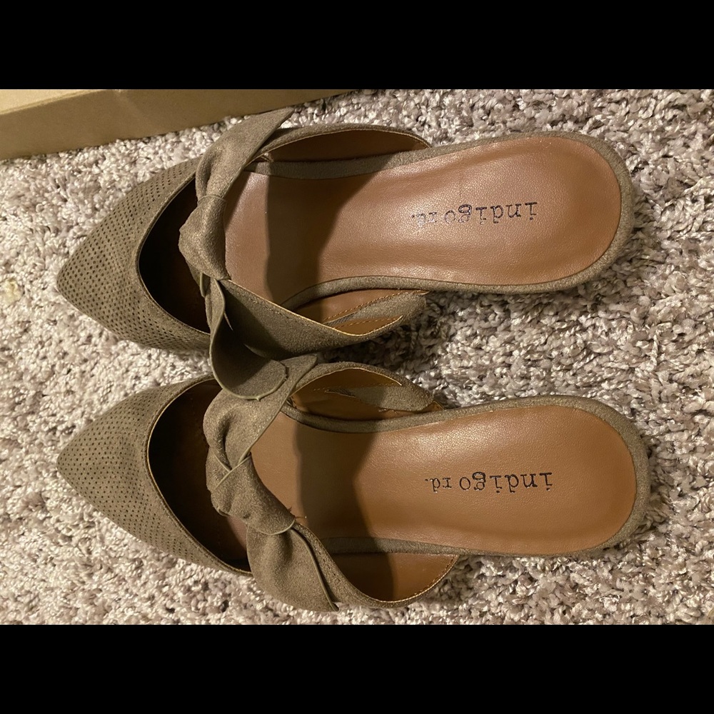indigo sandals